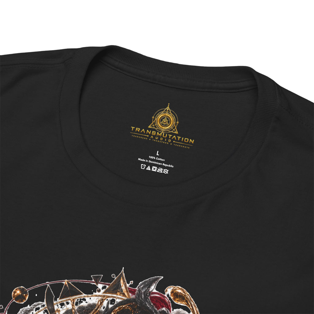 Lost in Frequency T-Shirt, Dark Gothic Music Graphic Tee, Alternative Rave Shirt, EDM Festival Techno Tee