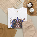Cosmic Oracle T-Shirt, Psychedelic Goddess Graphic Tee, Celestial Fantasy Art Shirt, Festival Streetwear, Mystical Unisex Tee