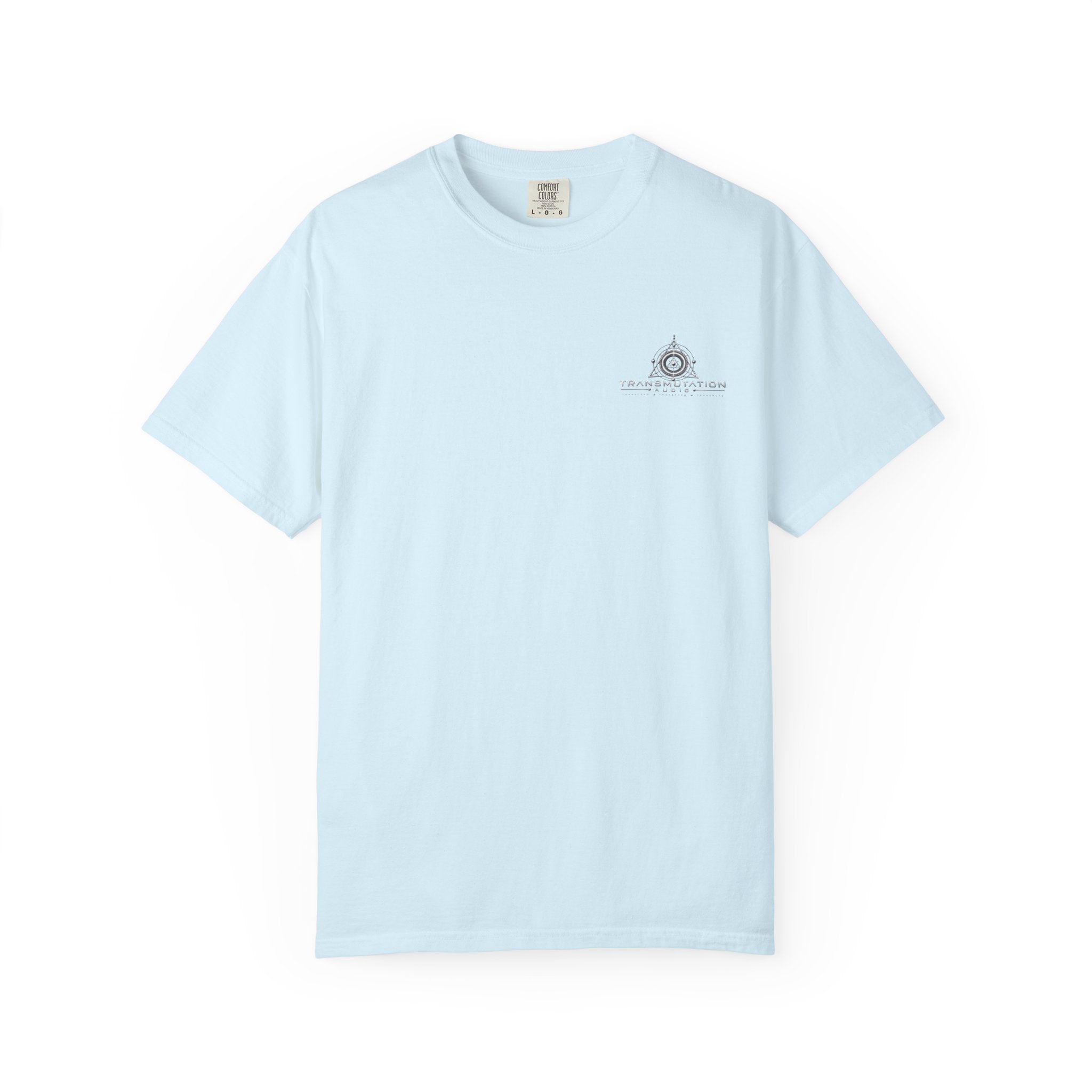 Minimal Compass Logo T-Shirt — Small Chest Graphic, Nautical Adventure Tee