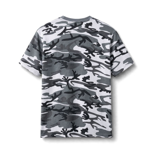 Camo Tee — 'Transmutation' Graphic Military-Style Cotton T-Shirt