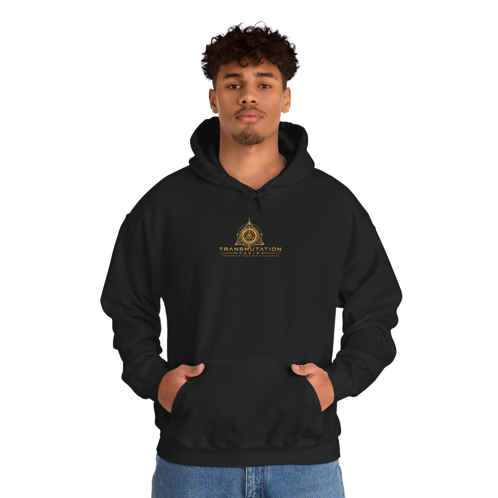 Occult DJ Hoodie — Neon Teddy Turntable Streetwear