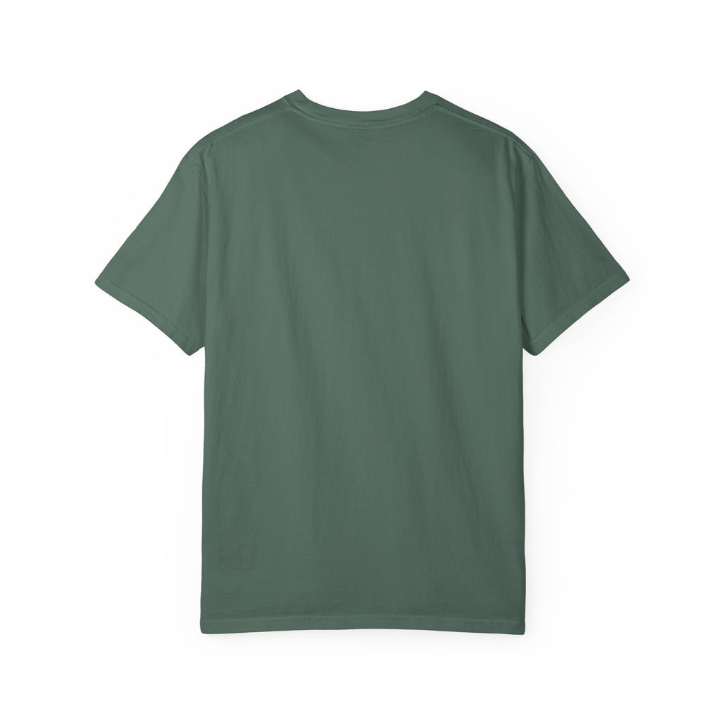 Minimal Compass Logo T-Shirt — Small Chest Graphic, Nautical Adventure Tee
