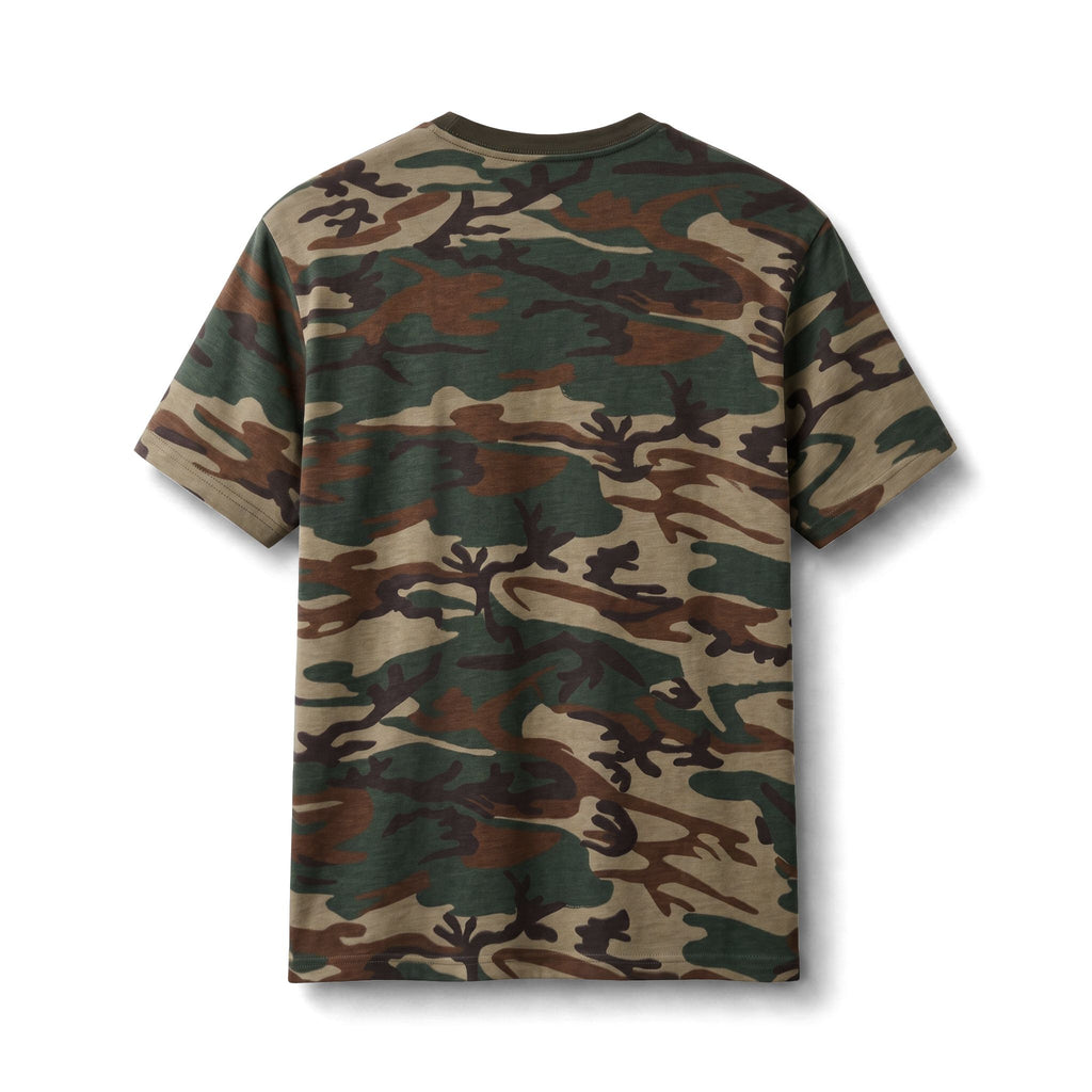 Copy of Camo Tee — 'Transmutation' Graphic Military-Style Cotton T-Shirt