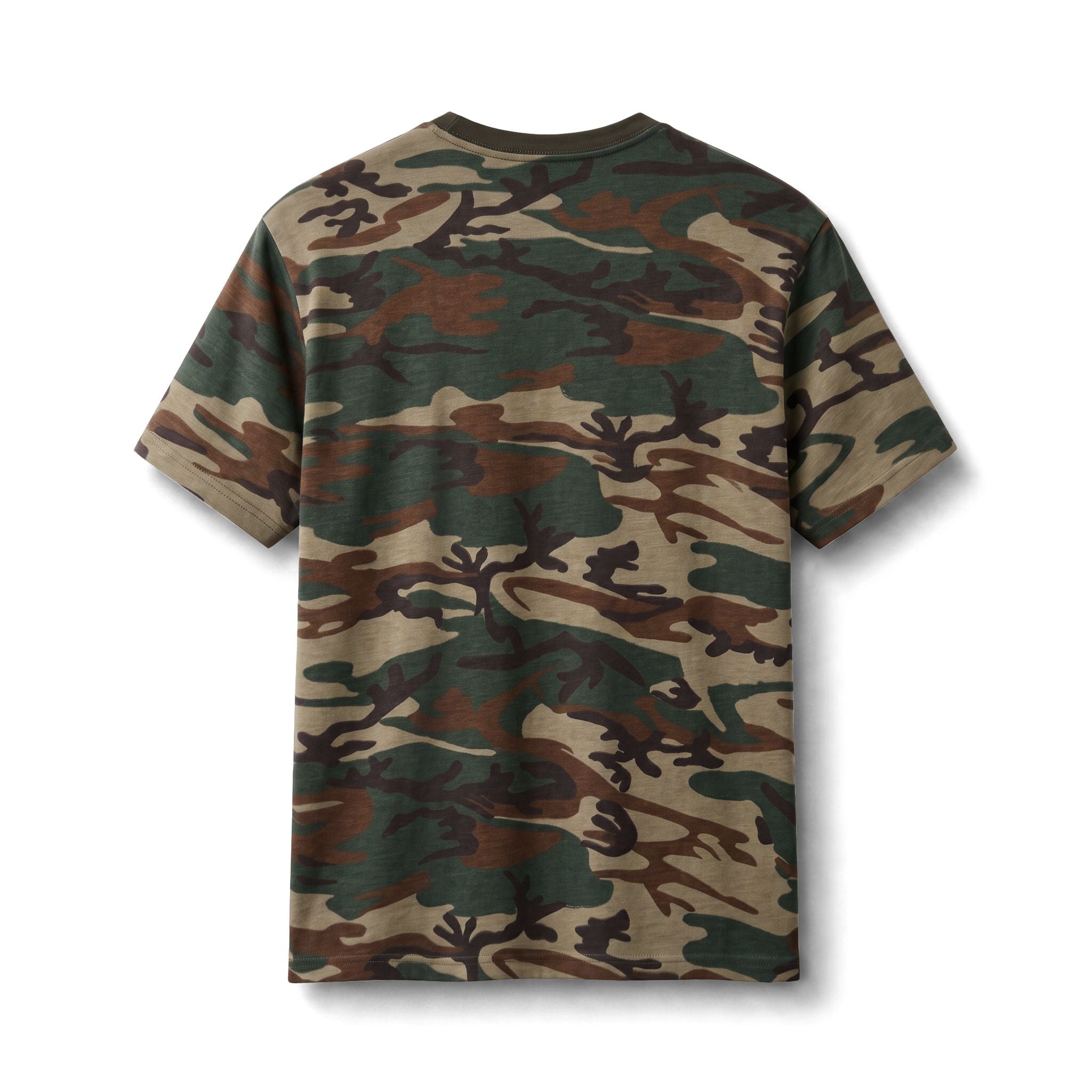 Copy of Camo Tee — 'Transmutation' Graphic Military-Style Cotton T-Shirt