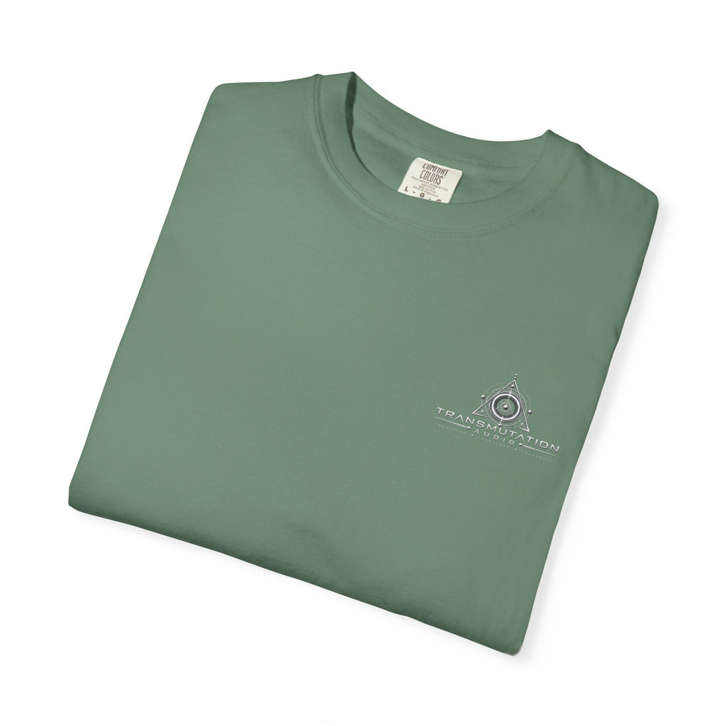 Minimal Compass Logo T-Shirt — Small Chest Graphic, Nautical Adventure Tee