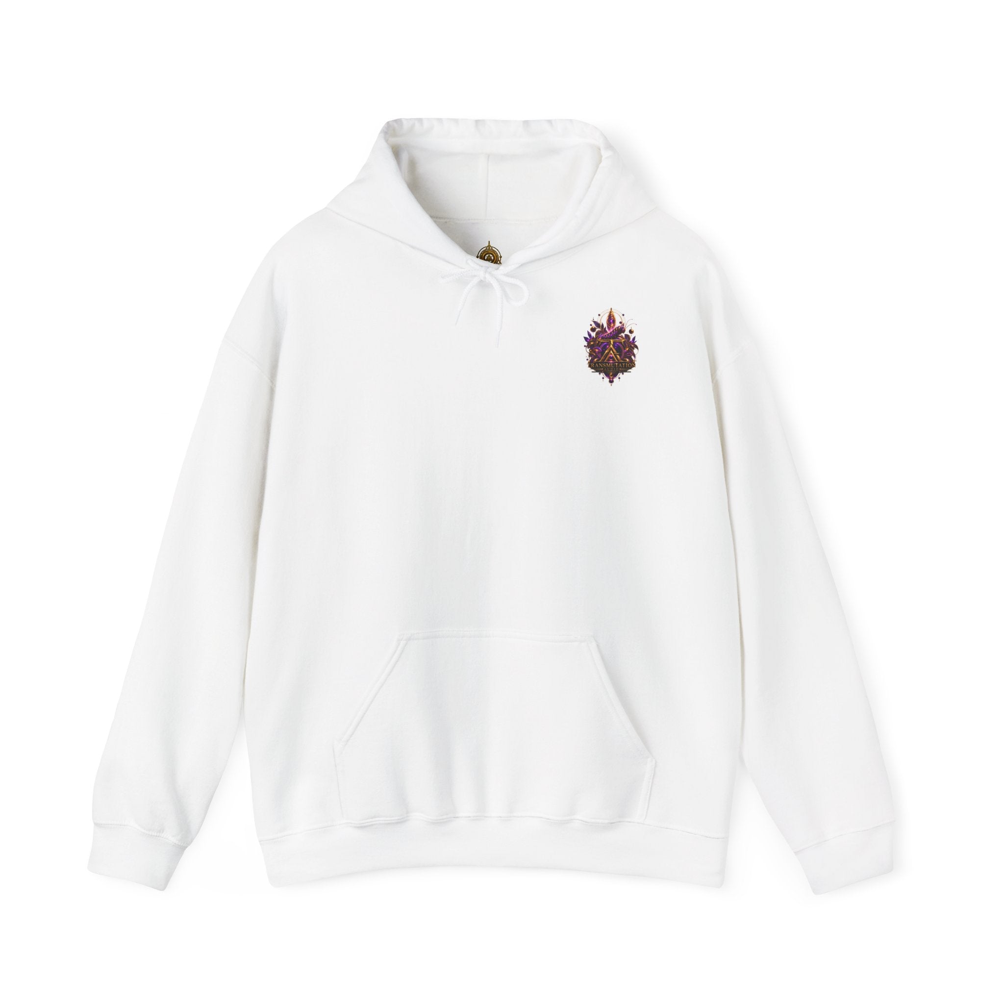 Mystic Purple Butterfly Hoodie — Ornate Gothic Butterfly Graphic Sweatshirt