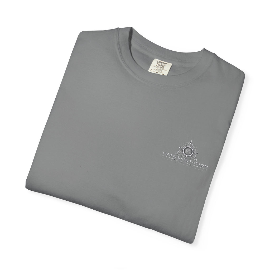 Minimal Compass Logo T-Shirt — Small Chest Graphic, Nautical Adventure Tee