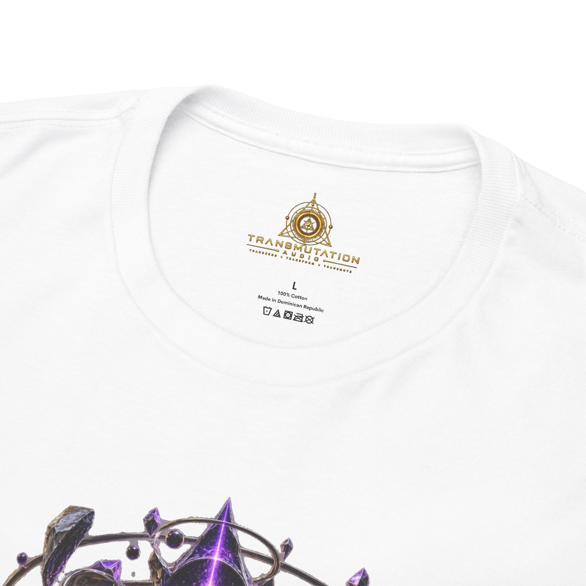 Gothic Occult T Shirt  Dark Mystical Graphic Tee  Purple Psychedelic Alternative Shirt