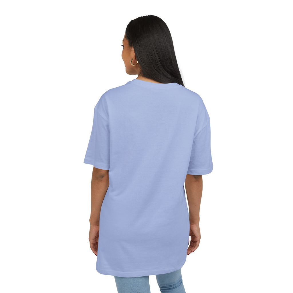 Oversized Tee — Small Chest Crest "Wilderness Explorer" Logo