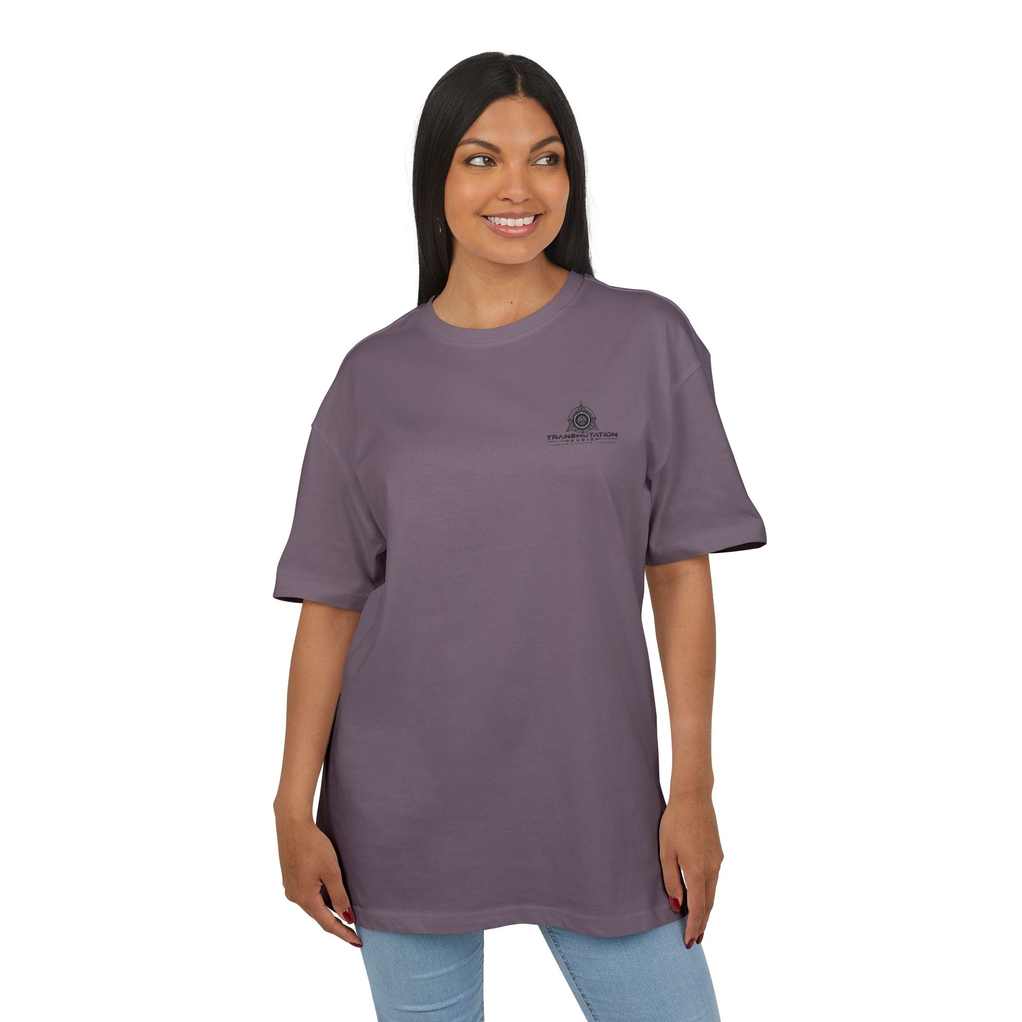 Oversized Tee — Small Chest Crest "Wilderness Explorer" Logo