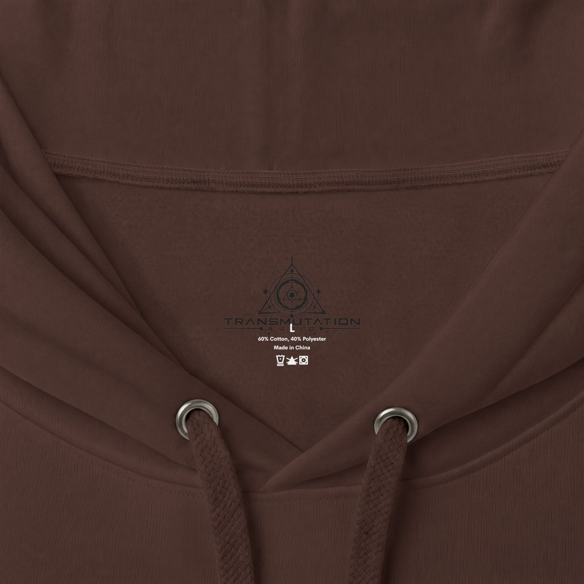 Transmutation Audio Hoodie — Minimal  Hooded Sweatshirt