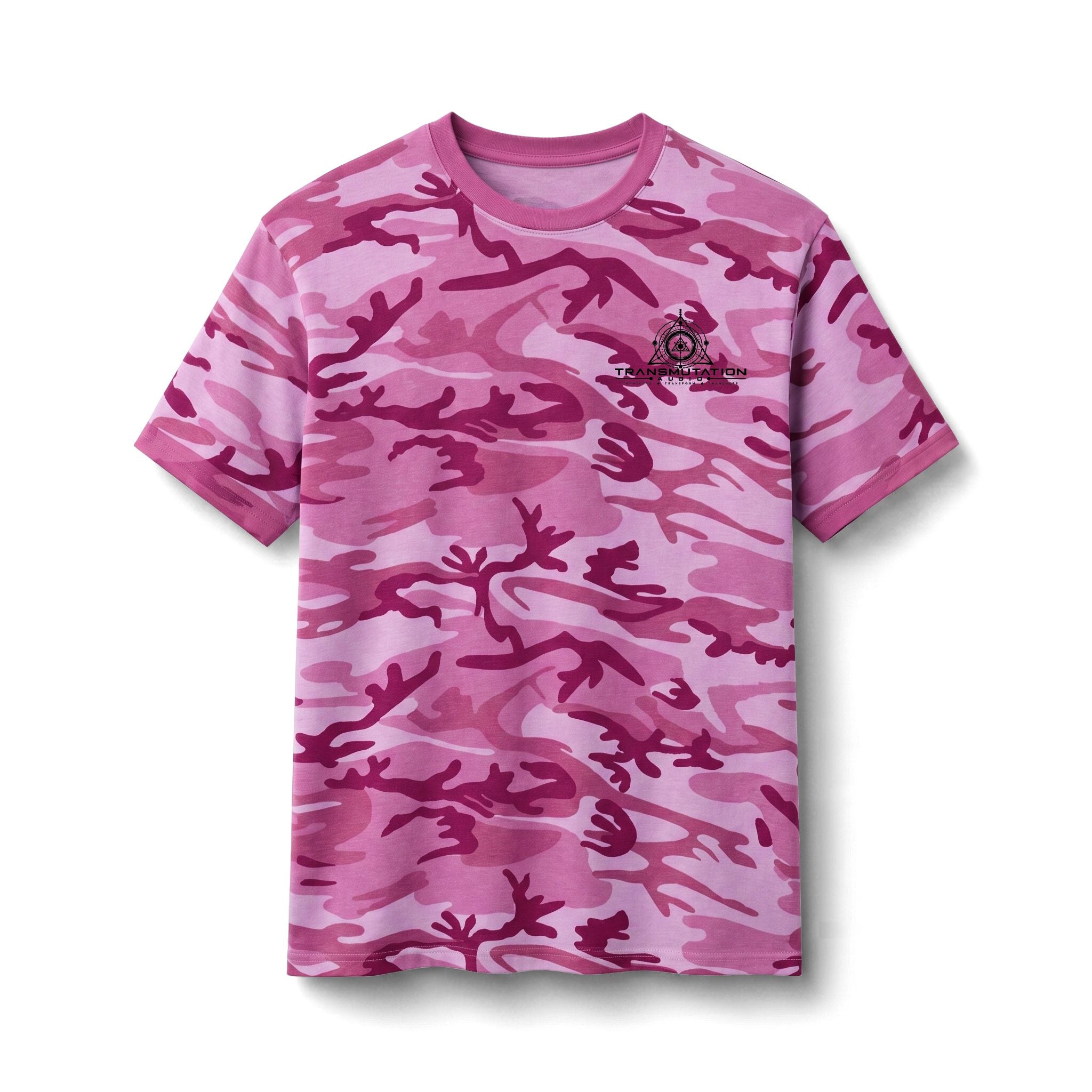 Copy of Camo Tee — 'Transmutation' Graphic Military-Style Cotton T-Shirt