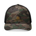 Camo Embroidered Trucker Hat — Outdoor Military-Style Mesh Cap