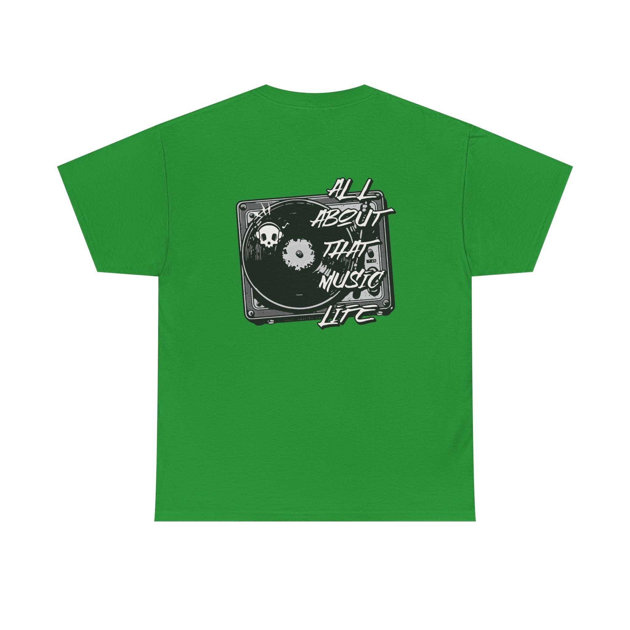Music Life T-Shirt — "All About That Music Life" Turntable Tee