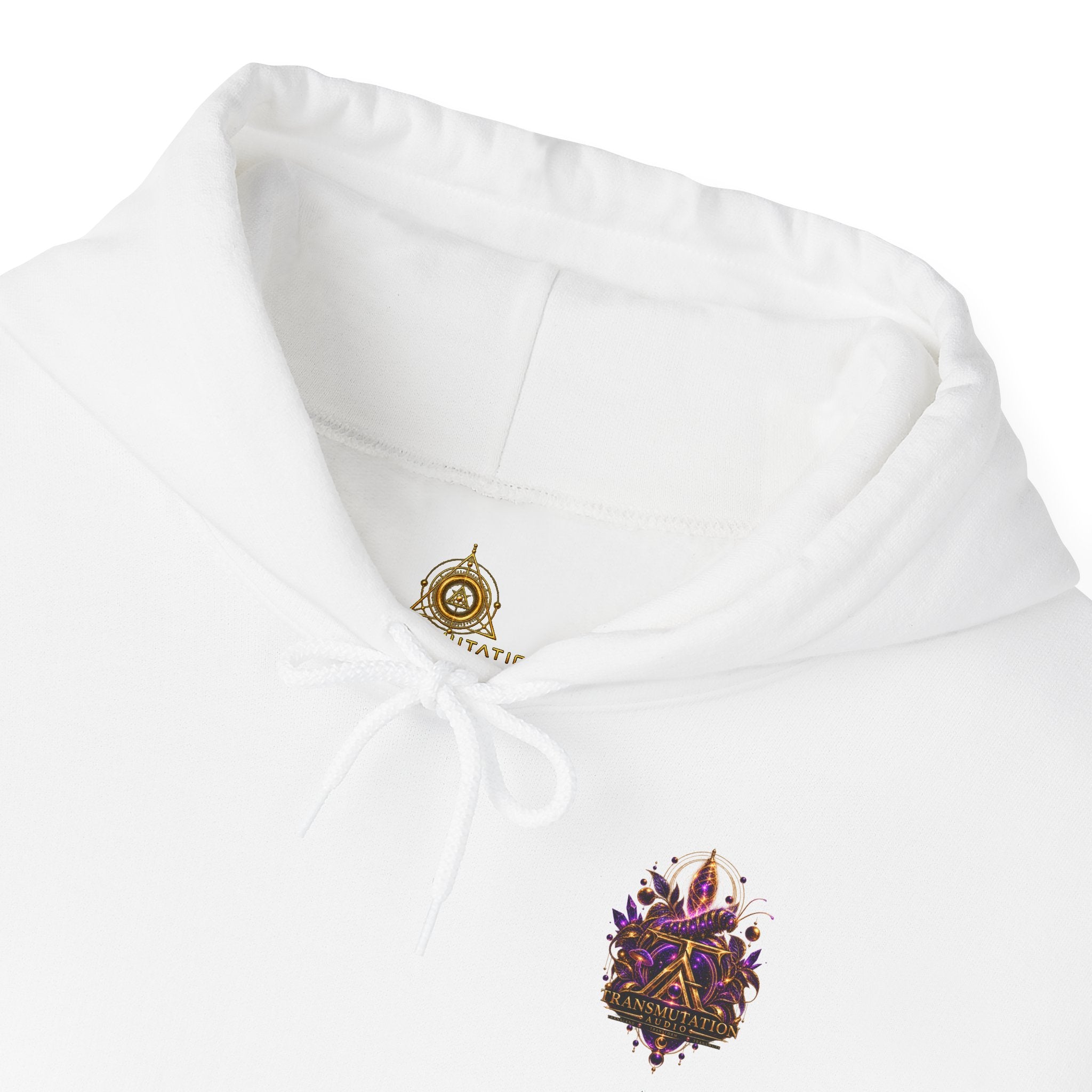 Transmutation Butterfly Hoodie — Mystical Purple Butterfly Graphic Sweatshirt