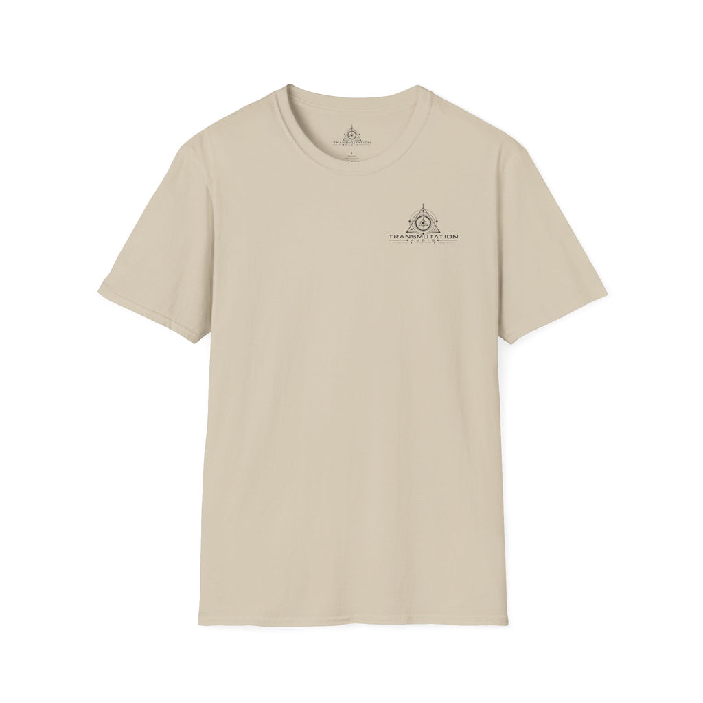 Transmutation Minimal Logo T-Shirt — Spiritual Geometry Tee