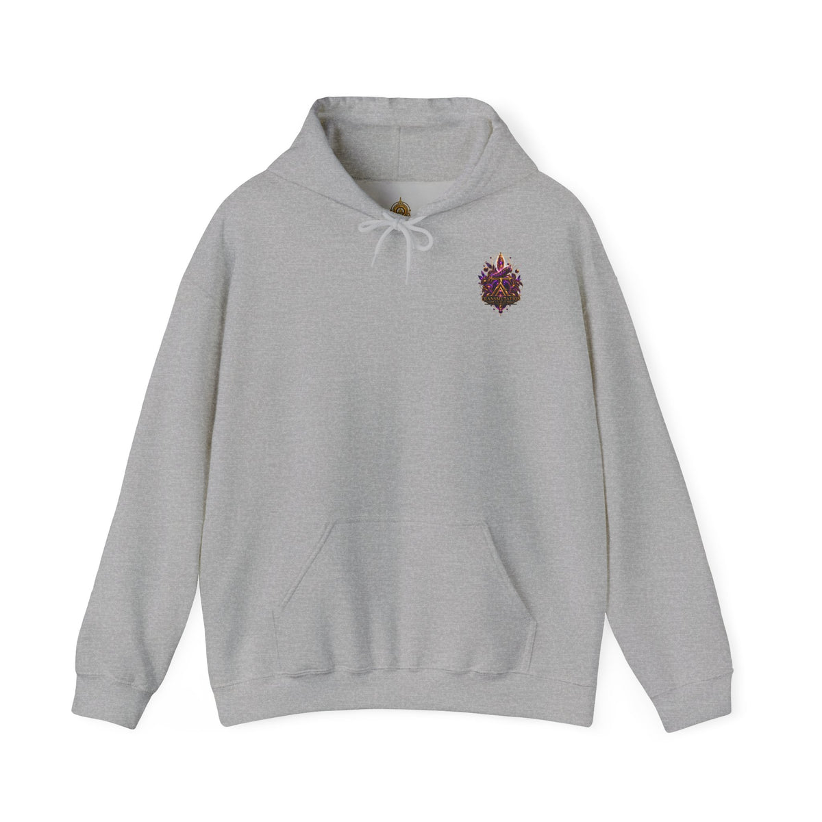 Butterfly Transformation Hoodie — Purple Gothic Metamorphosis Sweatshirt