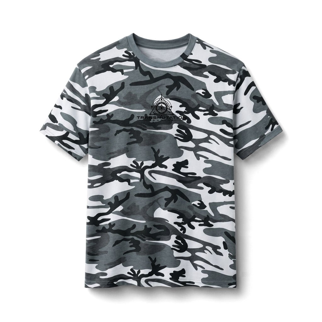 Camo Tee — Transmutation Logo Graphic