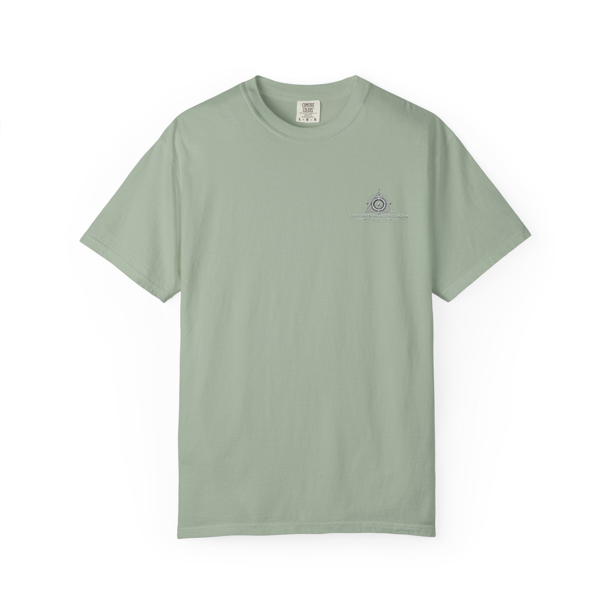 Minimal Compass Logo T-Shirt — Small Chest Graphic, Nautical Adventure Tee