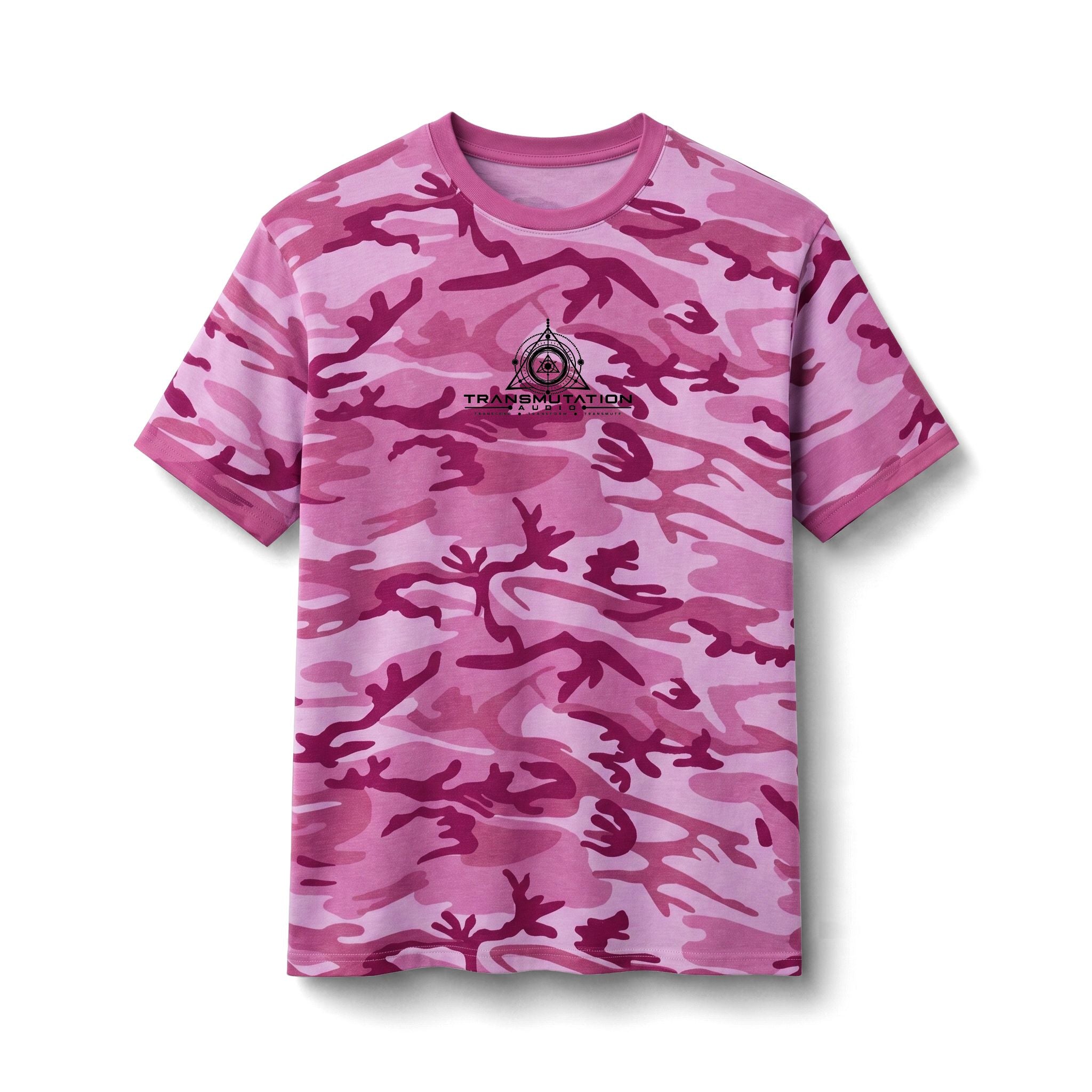 Camo Tee — Transmutation Scientific Logo Graphic