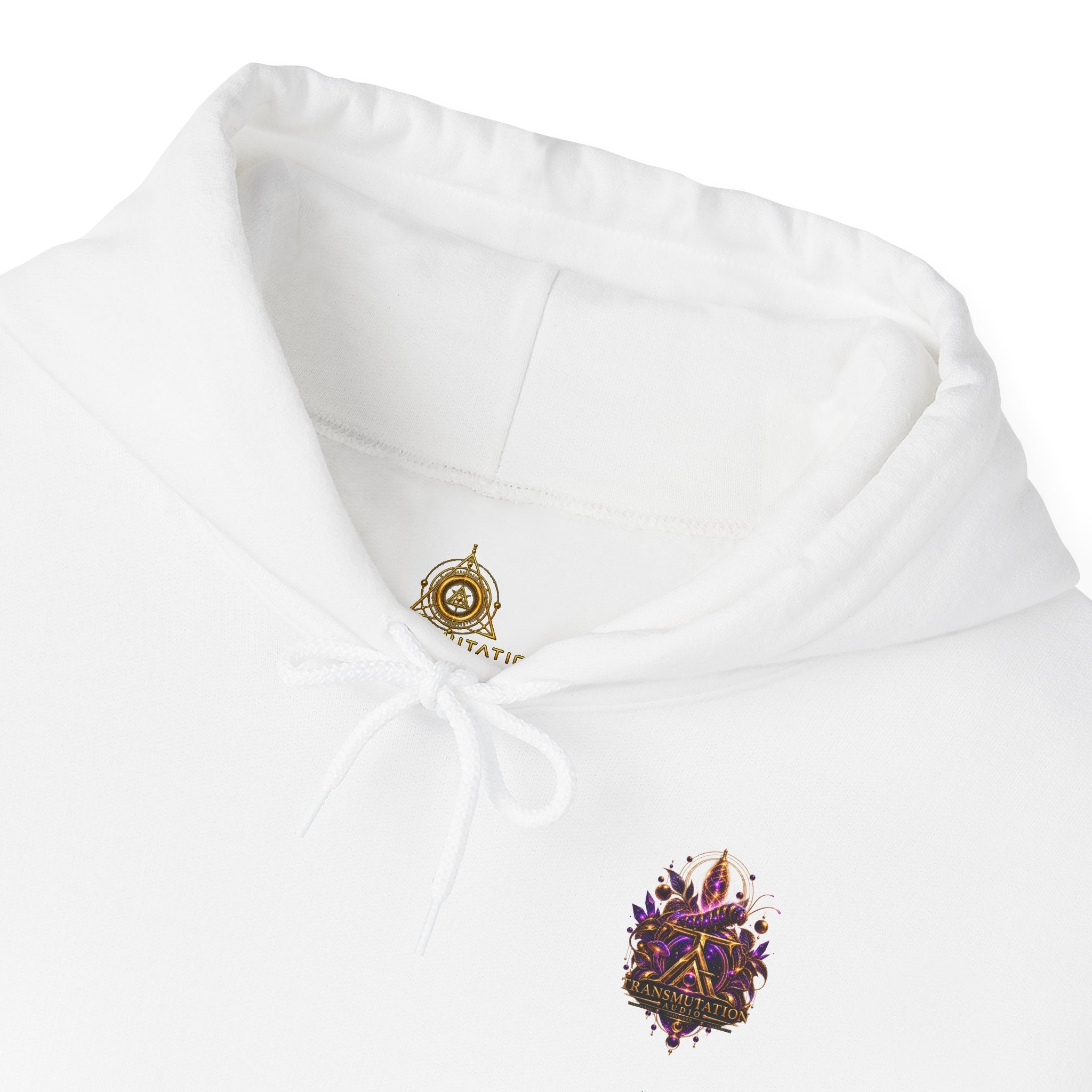 Butterfly Transformation Hoodie — Purple Gothic Metamorphosis Sweatshirt