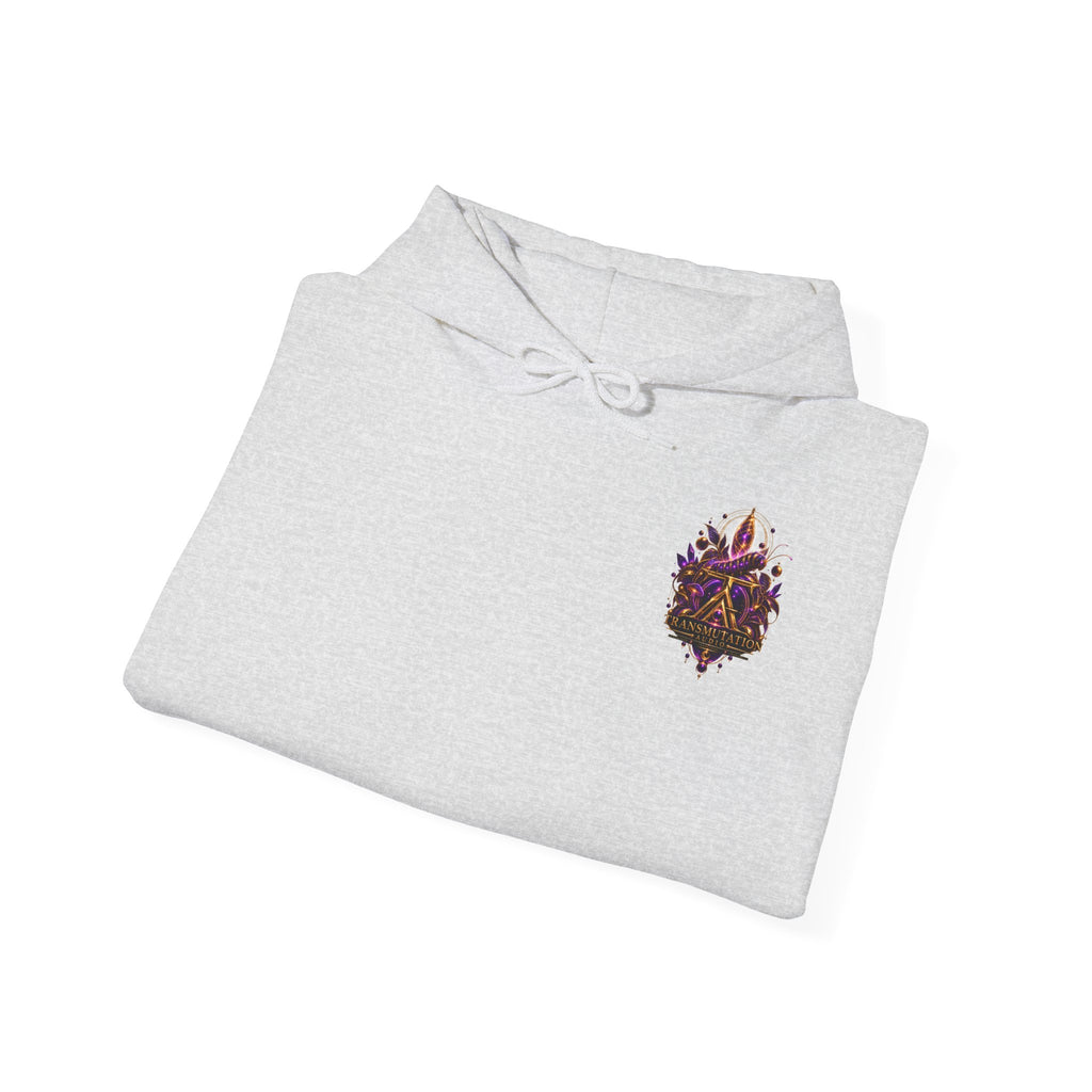 Butterfly Tranformation Hoodie — Purple Gothic Butterfly Backprint Sweatshirt