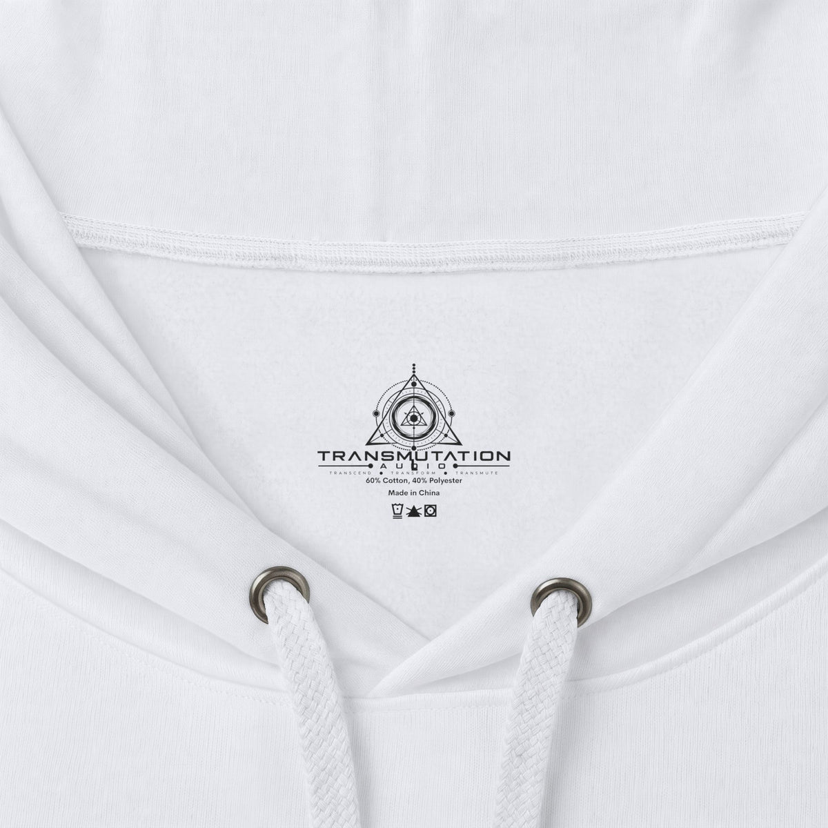 Transmutation Audio Hoodie — Minimal  Hooded Sweatshirt