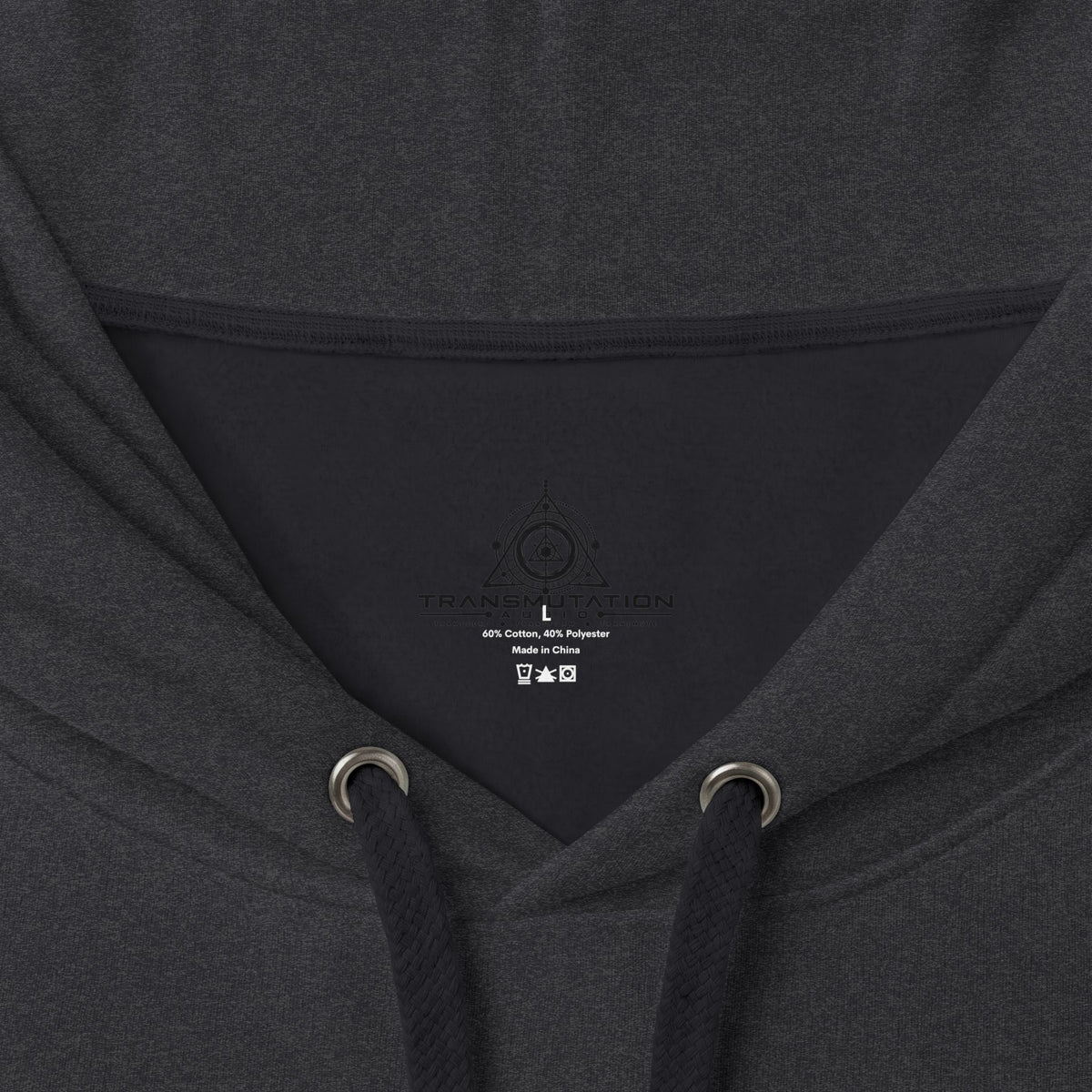 Transmutation Audio Hoodie — Minimal  Hooded Sweatshirt