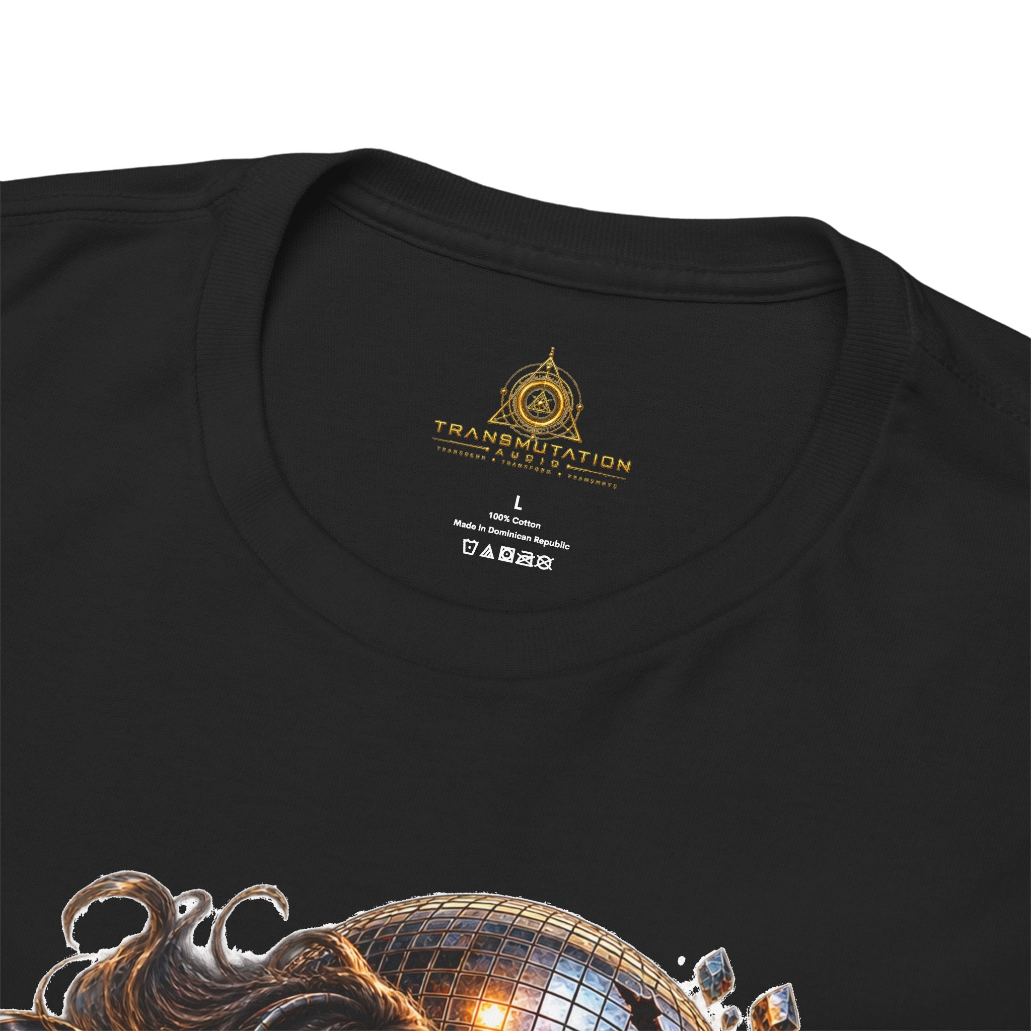 The Afterlife Has a Dance Floor | Gothic Disco Skull Graphic T-Shirt