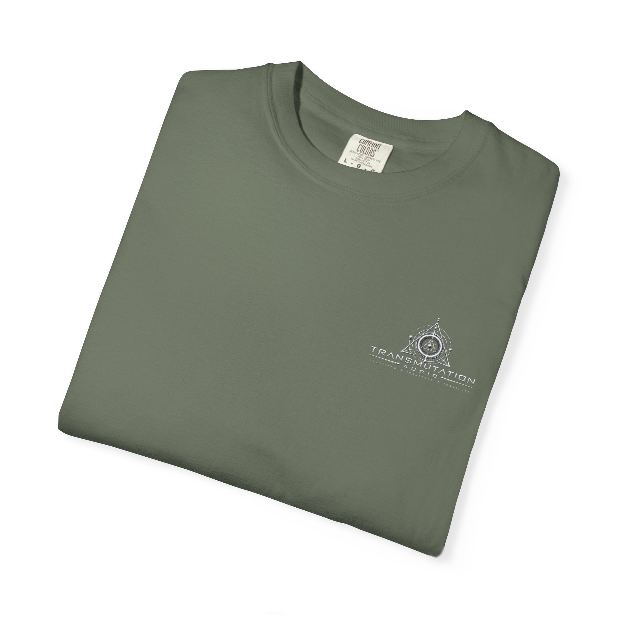 Minimal Compass Logo T-Shirt — Small Chest Graphic, Nautical Adventure Tee
