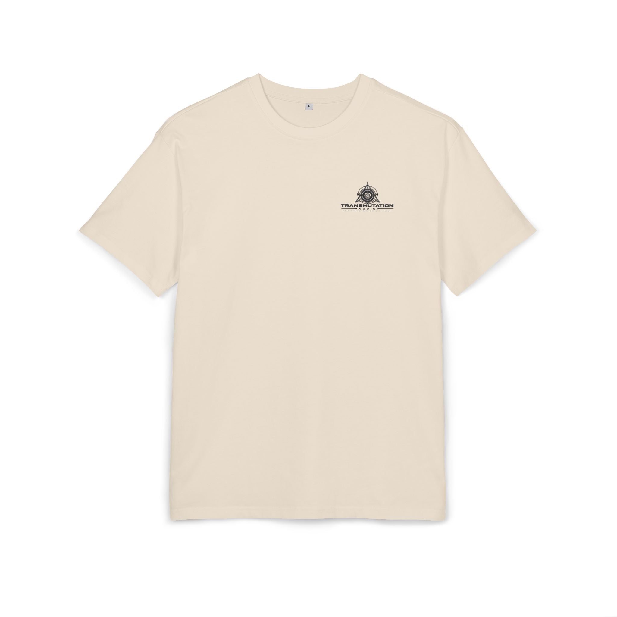 Oversized Tee — Small Chest Crest "Wilderness Explorer" Logo