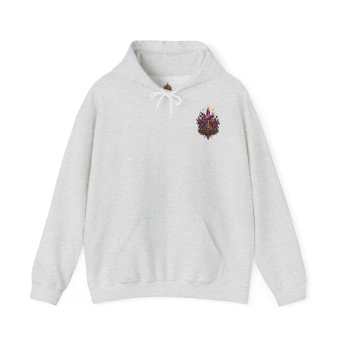 Butterfly Tranformation Hoodie — Purple Gothic Butterfly Backprint Sweatshirt