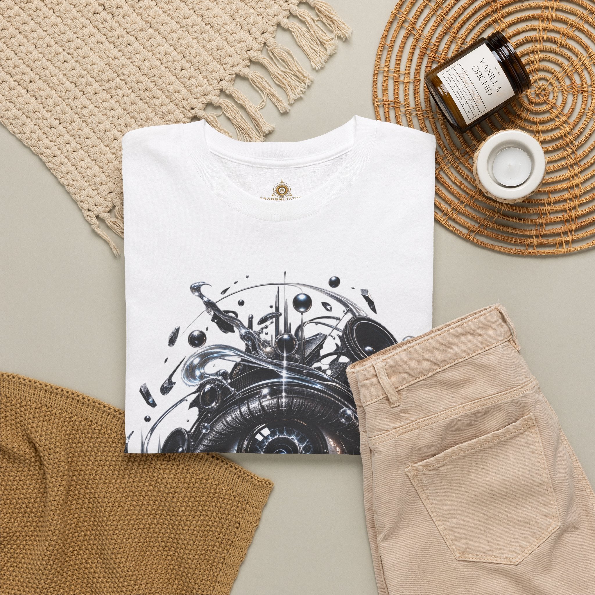 Mystic Eye Graphic Tee — Surreal All-Seeing Eye Art Shirt