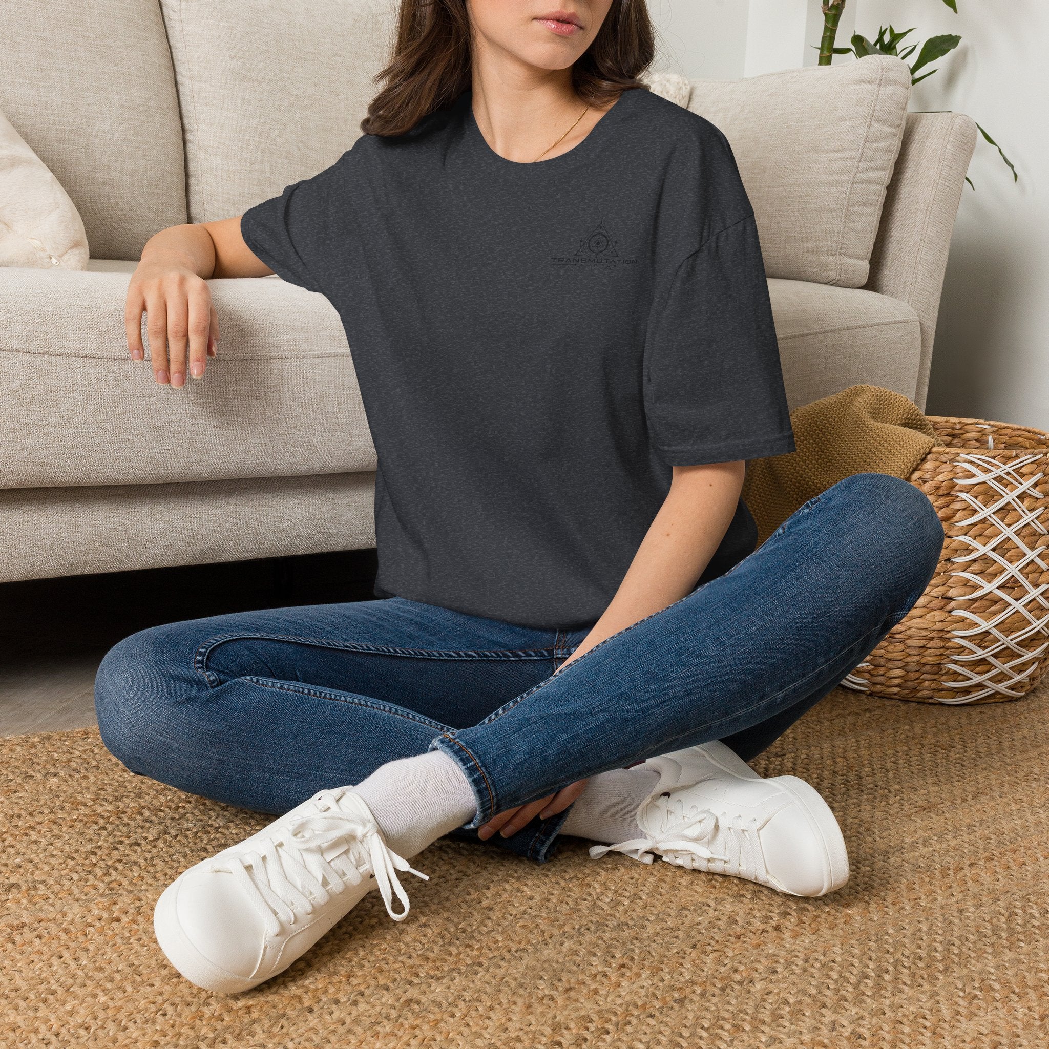 Transmutation Symbol T-Shirt — Minimal Spiritual Graphic Tee