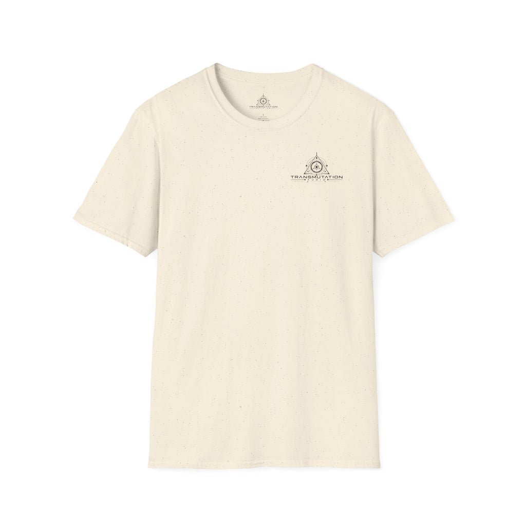 Transmutation Minimal Logo T-Shirt — Spiritual Geometry Tee