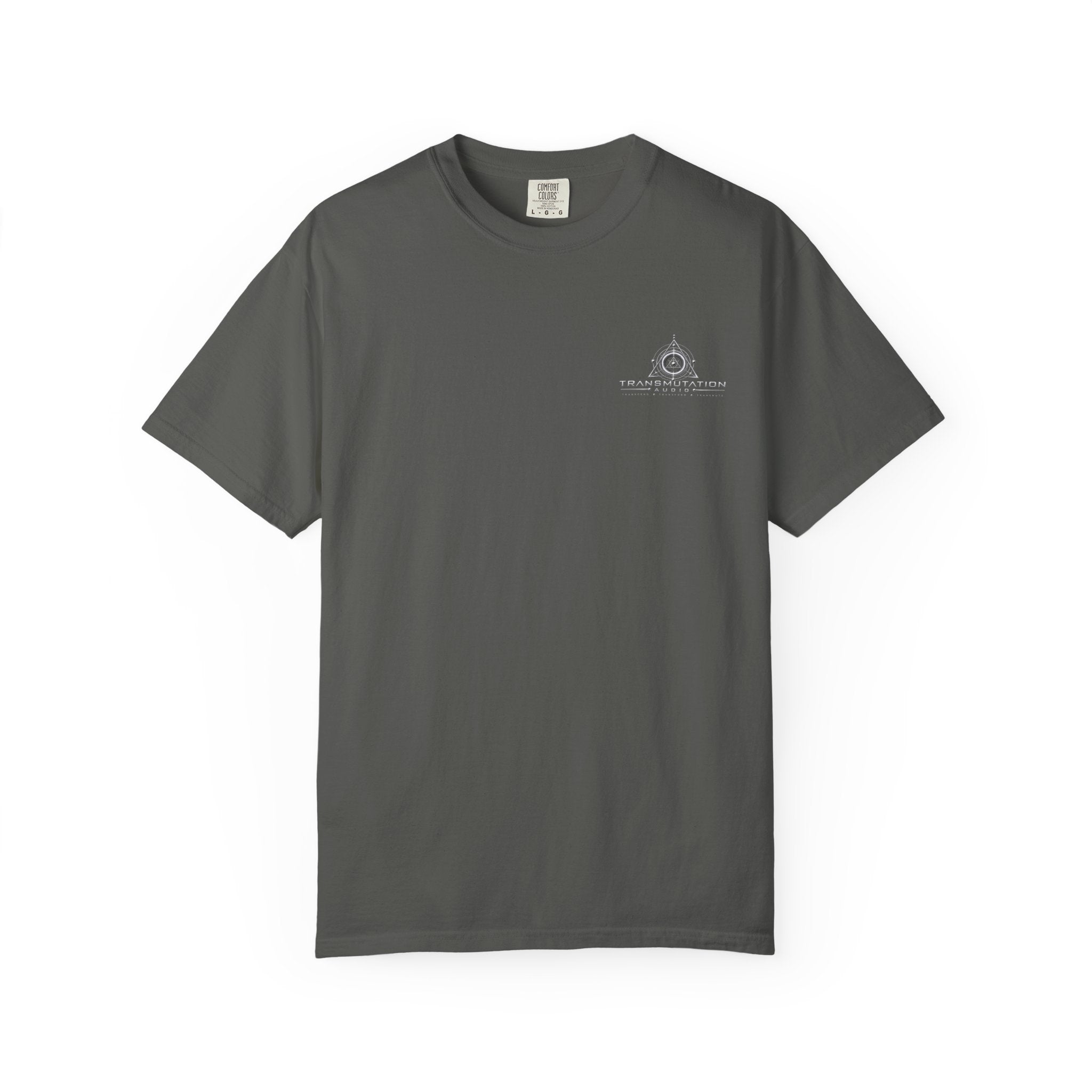 Minimal Compass Logo T-Shirt — Small Chest Graphic, Nautical Adventure Tee