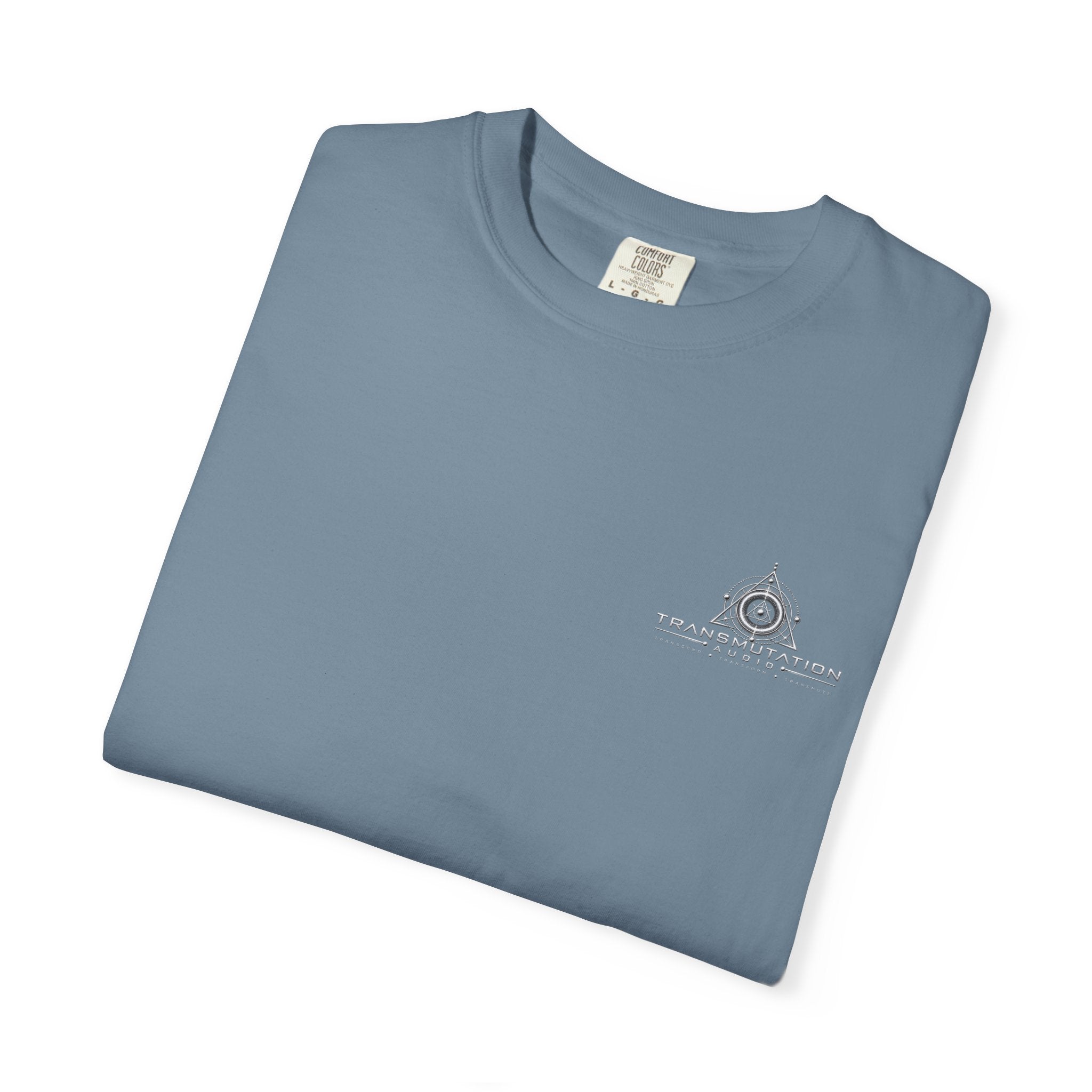 Minimal Compass Logo T-Shirt — Small Chest Graphic, Nautical Adventure Tee