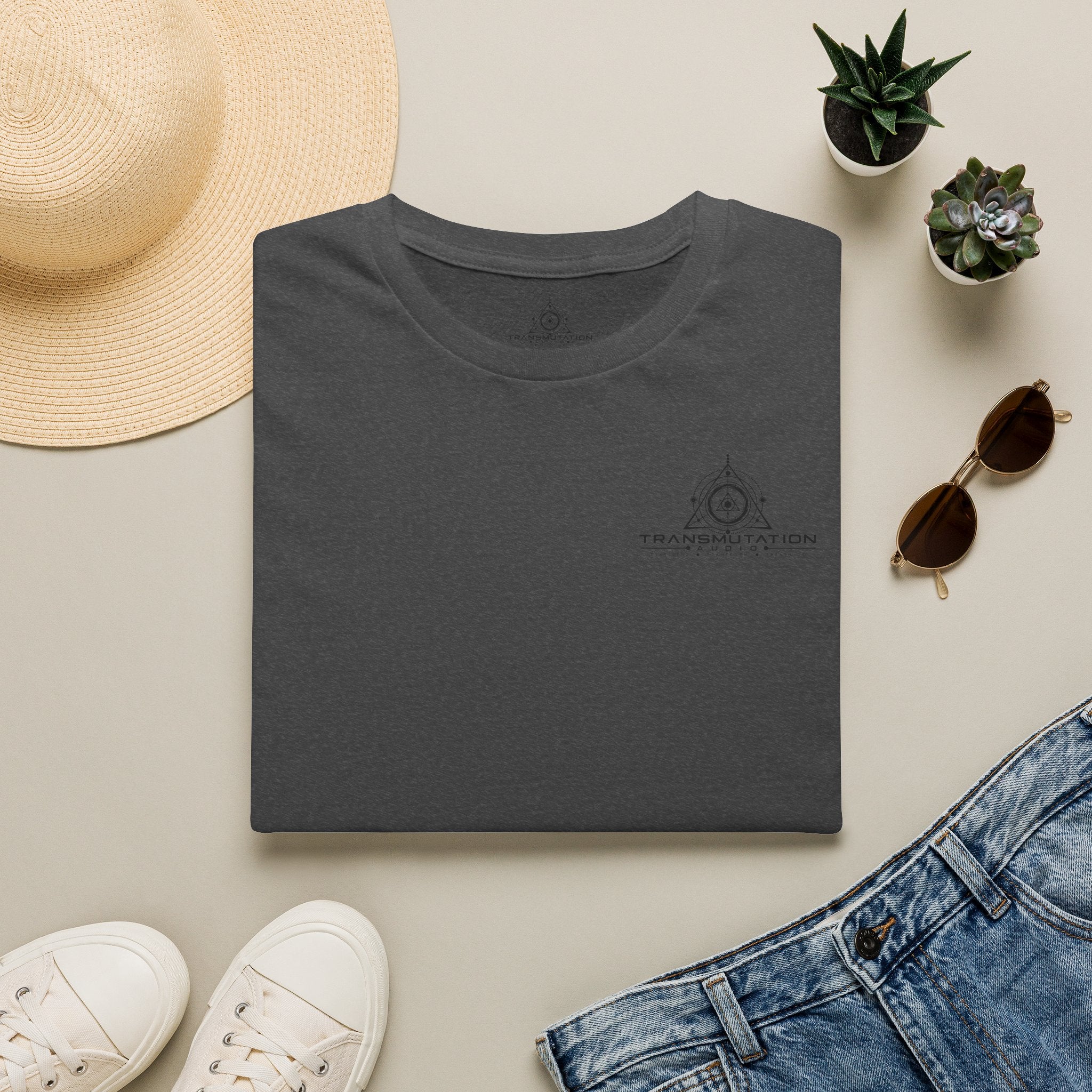 Transmutation Minimal Logo T-Shirt — Spiritual Geometry Tee