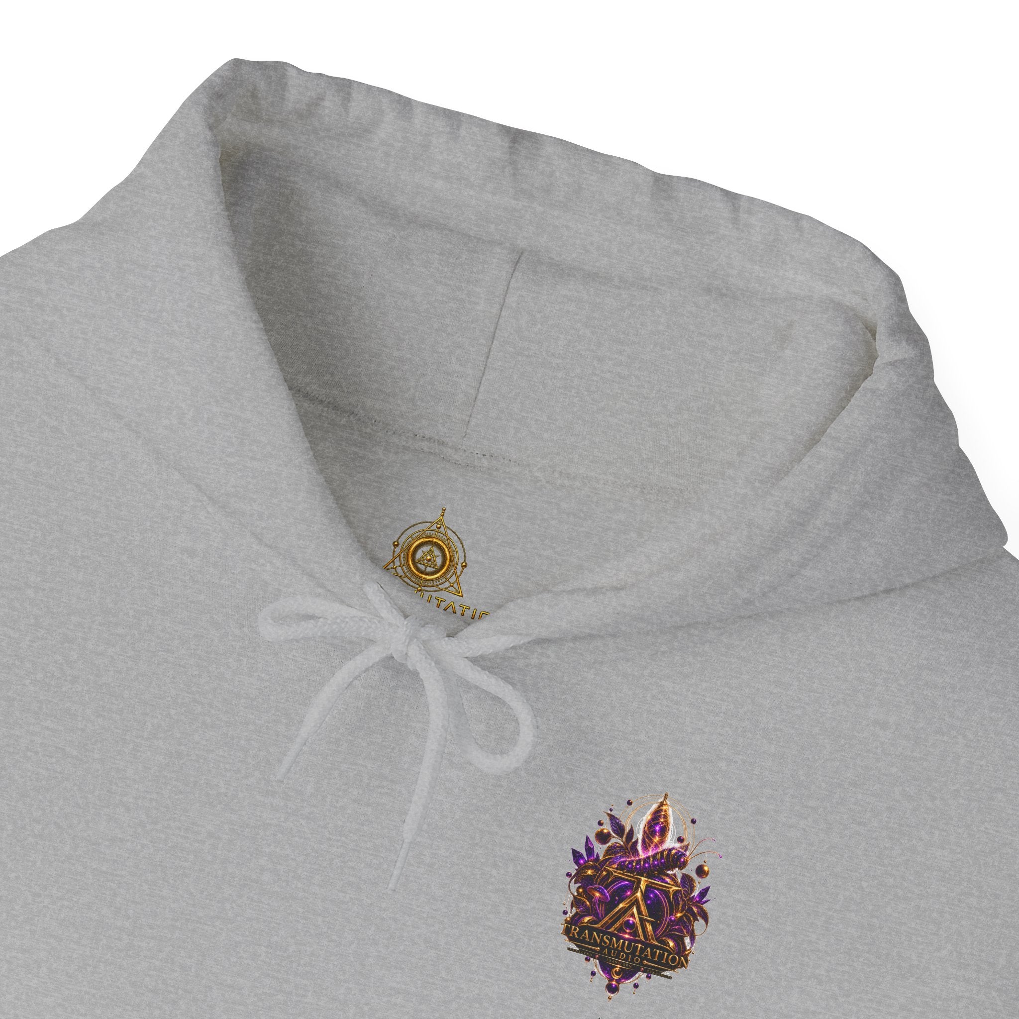 Transmutation Butterfly Hoodie — Mystical Purple Butterfly Graphic Sweatshirt
