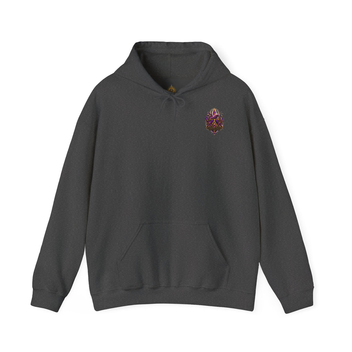 Butterfly Transformation Hoodie — Purple Gothic Metamorphosis Sweatshirt