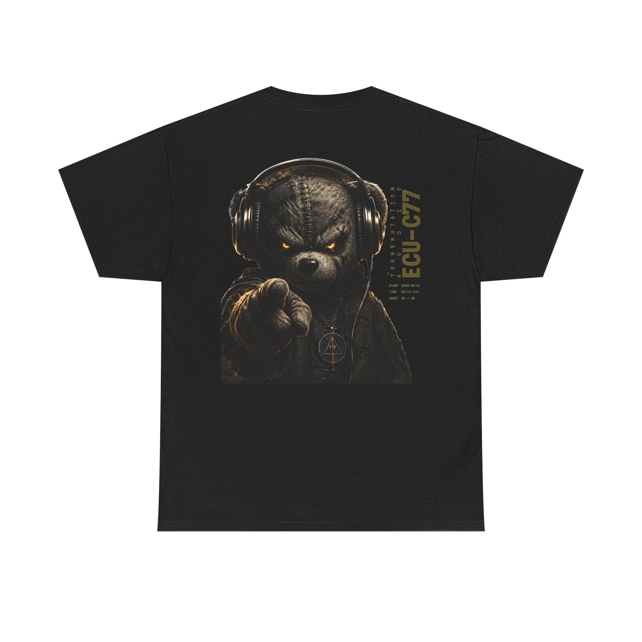 Bear DJ Graphic Tee — 'Feel The Beat' Streetwear T-Shirt