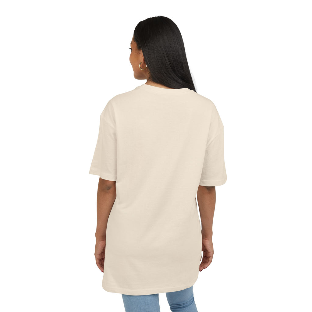 Oversized Tee — Small Chest Crest "Wilderness Explorer" Logo