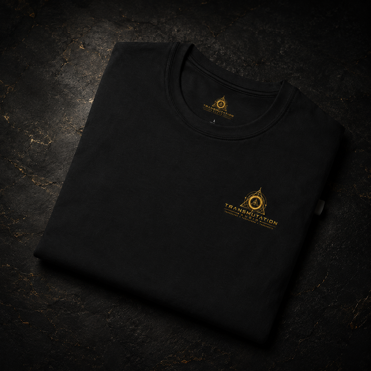 Wormhole T-Shirt — Golden Transmutation Audio Tee