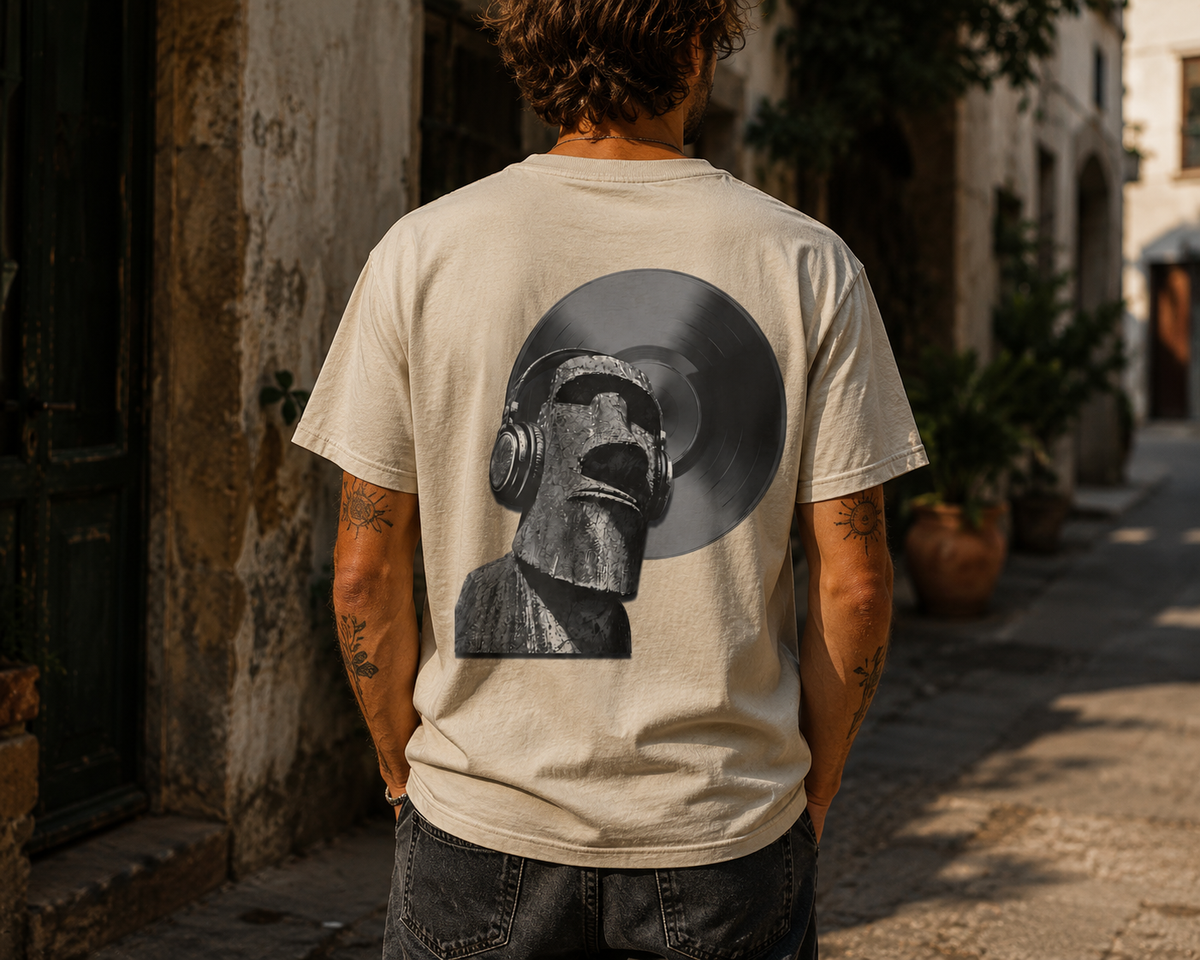 Easter Island Music T-Shirt
