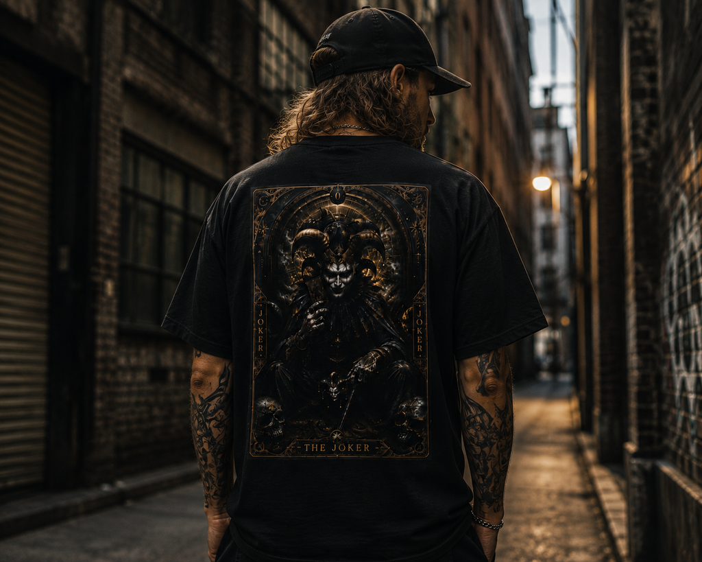 Gothic Skull Throne T-Shirt — Dark Vintage Art Graphic Tee
