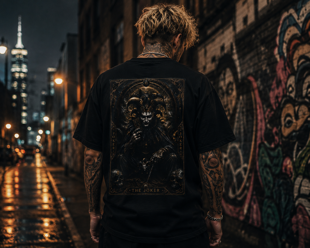 Gothic Skull Throne T-Shirt — Dark Vintage Art Graphic Tee
