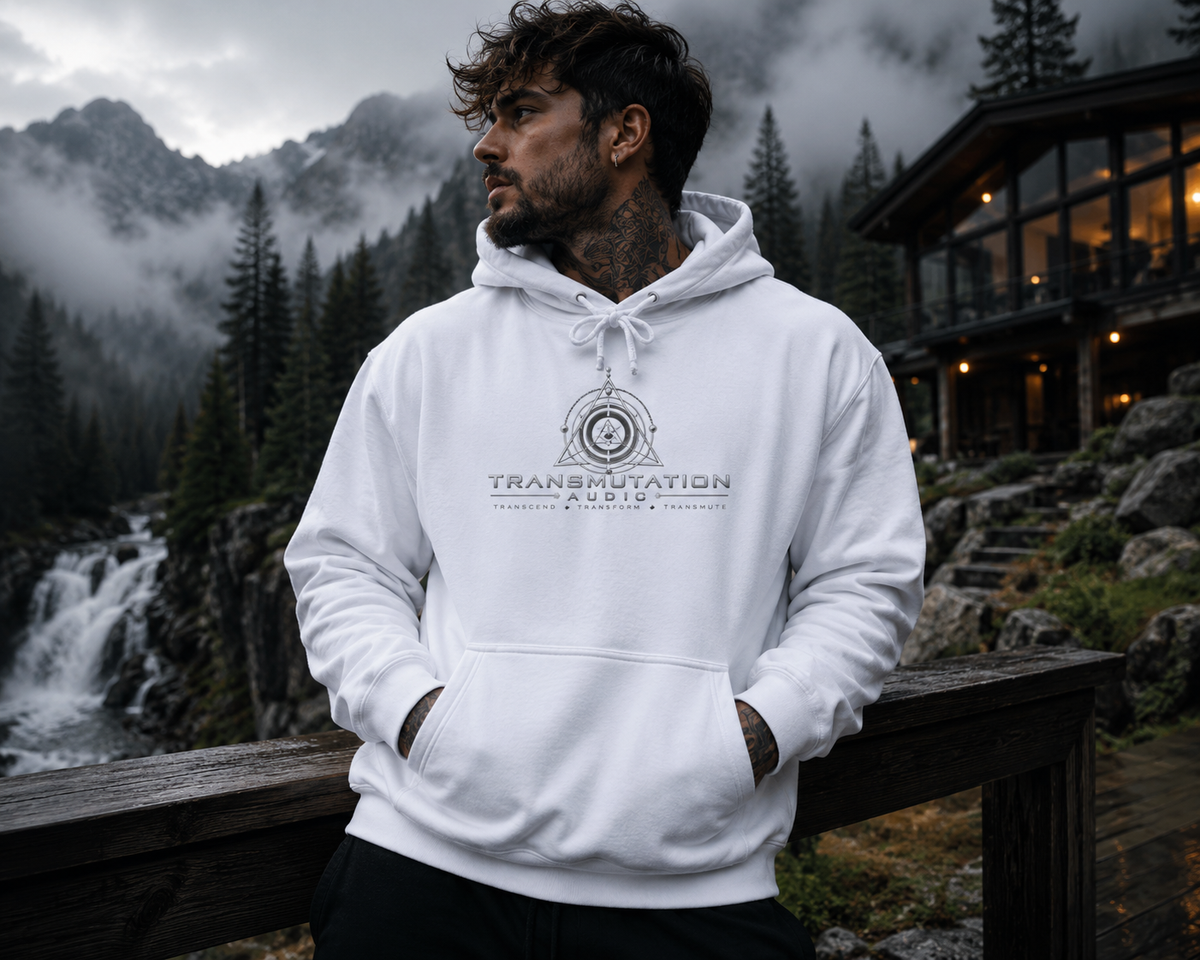 Transmutation Audio Hoodie — Minimal  Hooded Sweatshirt