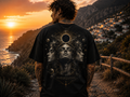 Mystic Medusa Art Tee — Goddess Portrait Graphic T-Shirt