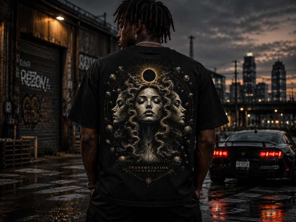 Mystic Medusa Art Tee — Goddess Portrait Graphic T-Shirt