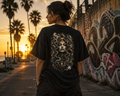 Medusa Mythology T‑Shirt — Gothic Medusa Art Tee (Snake Hair Portrait)